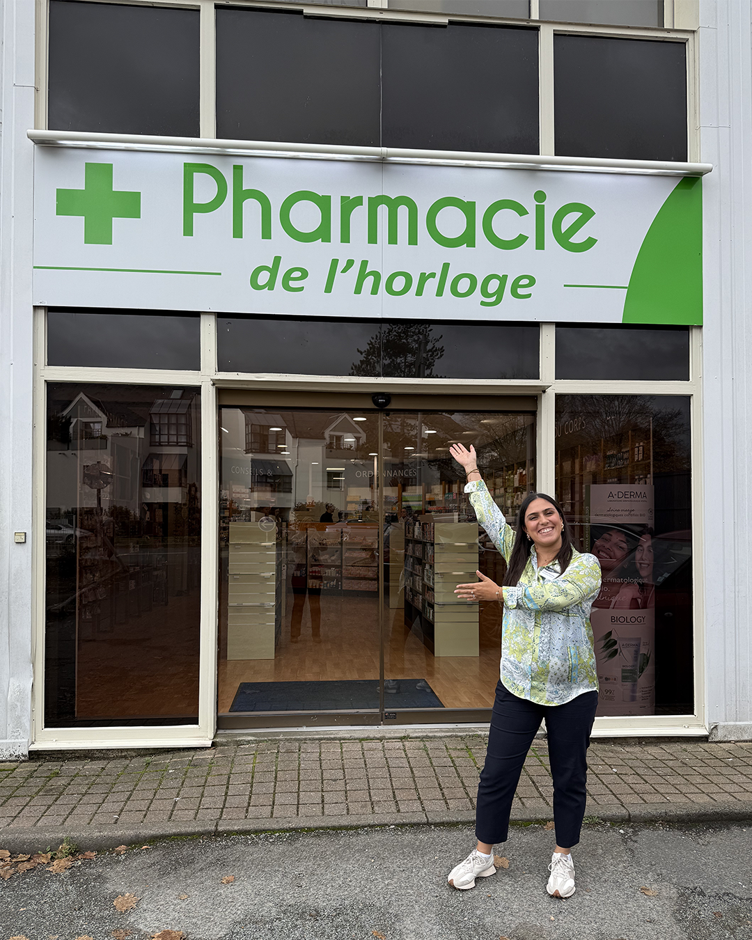 actu pharmacie horloge